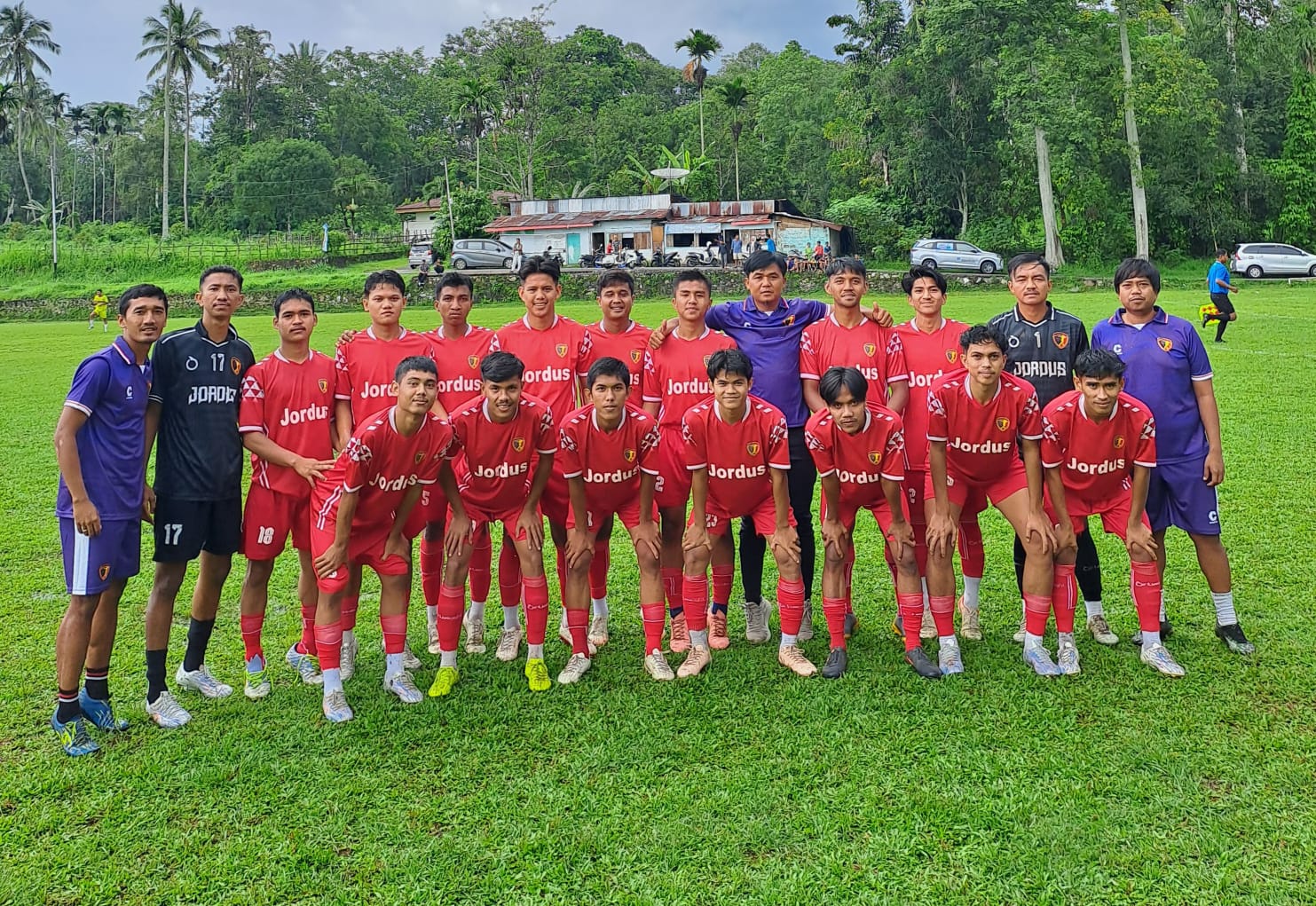 Jordus FC Lolos Ke Semifinal Liga 4 Tanah Datar